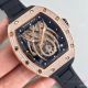 Copy Richard Mille RM 19-01 Rose Gold Diamond Case Spider Pattern Watch (2)_th.jpg